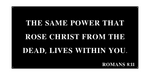 Romans 8:11/24inch/black