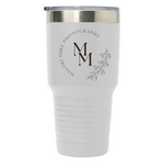 Personalized 30 OZ Tumbler, Custom Travel Mug, Laser Engraved Tumbler, 30oz Custom Tumbler, Insulated Tumbler, Customized Monogram Tumblers