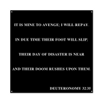 Deuteronomy 32:35/14inch/black