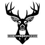 MITCHELL'S TAXIDERMY DEER/18 INCH/BLACK