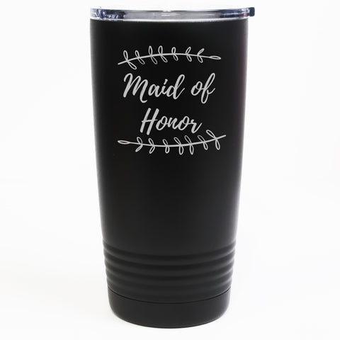 20oz. Maid of Honor Stainless Steel Tumbler